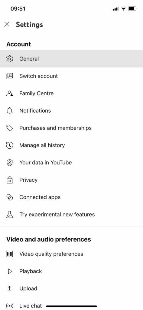 Como bloquear conteúdo no YouTube