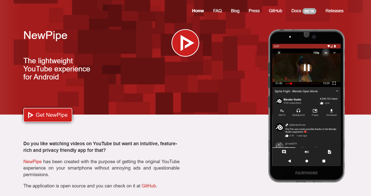 antibloqueador de anúncios do YouTube