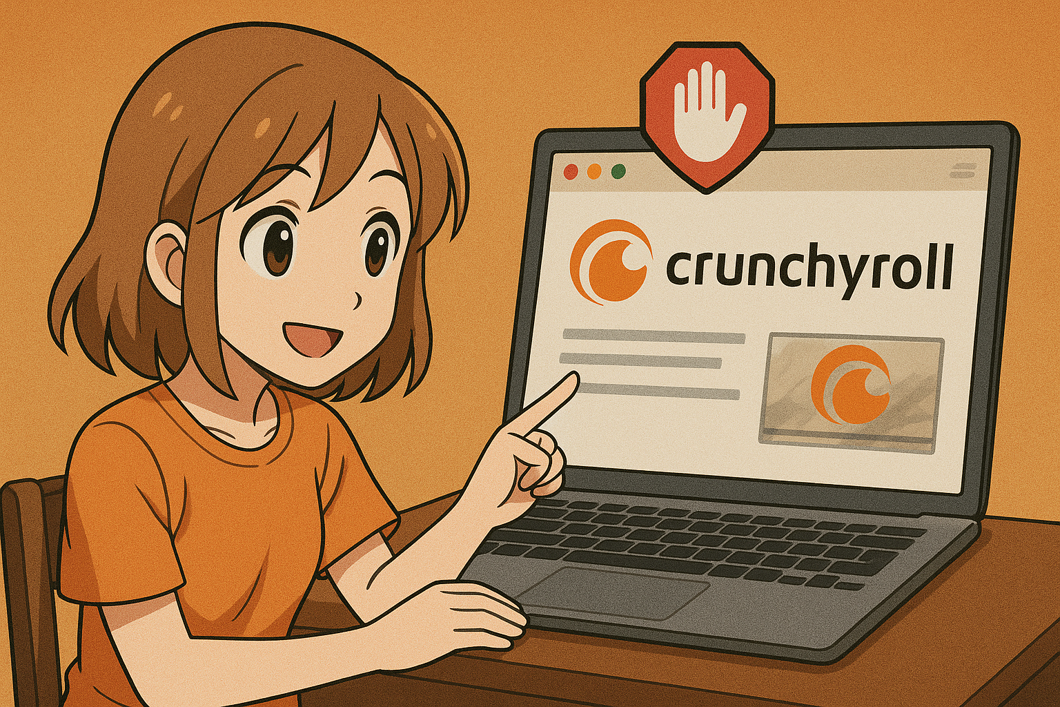 how to block ads on crunchyroll for free