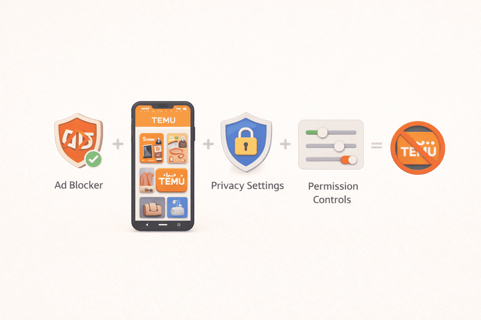 how to stop temu ads